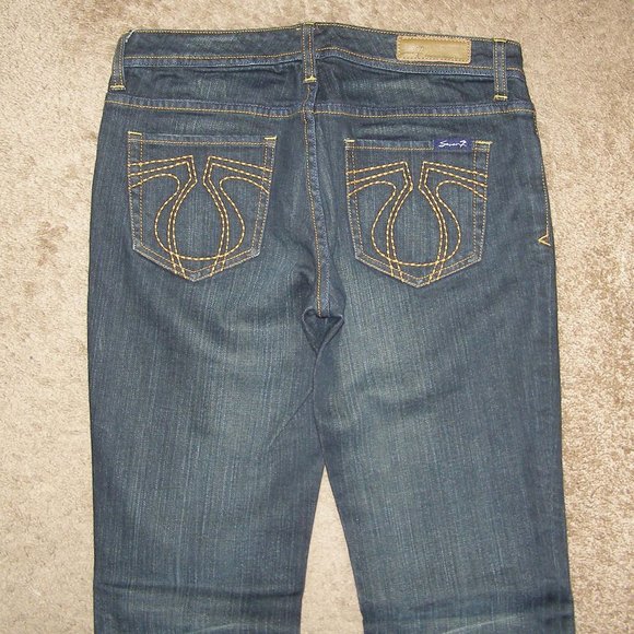 New size 29/8 Jeans by 7 for All Mankind Slight flare - Picture 7 of 10